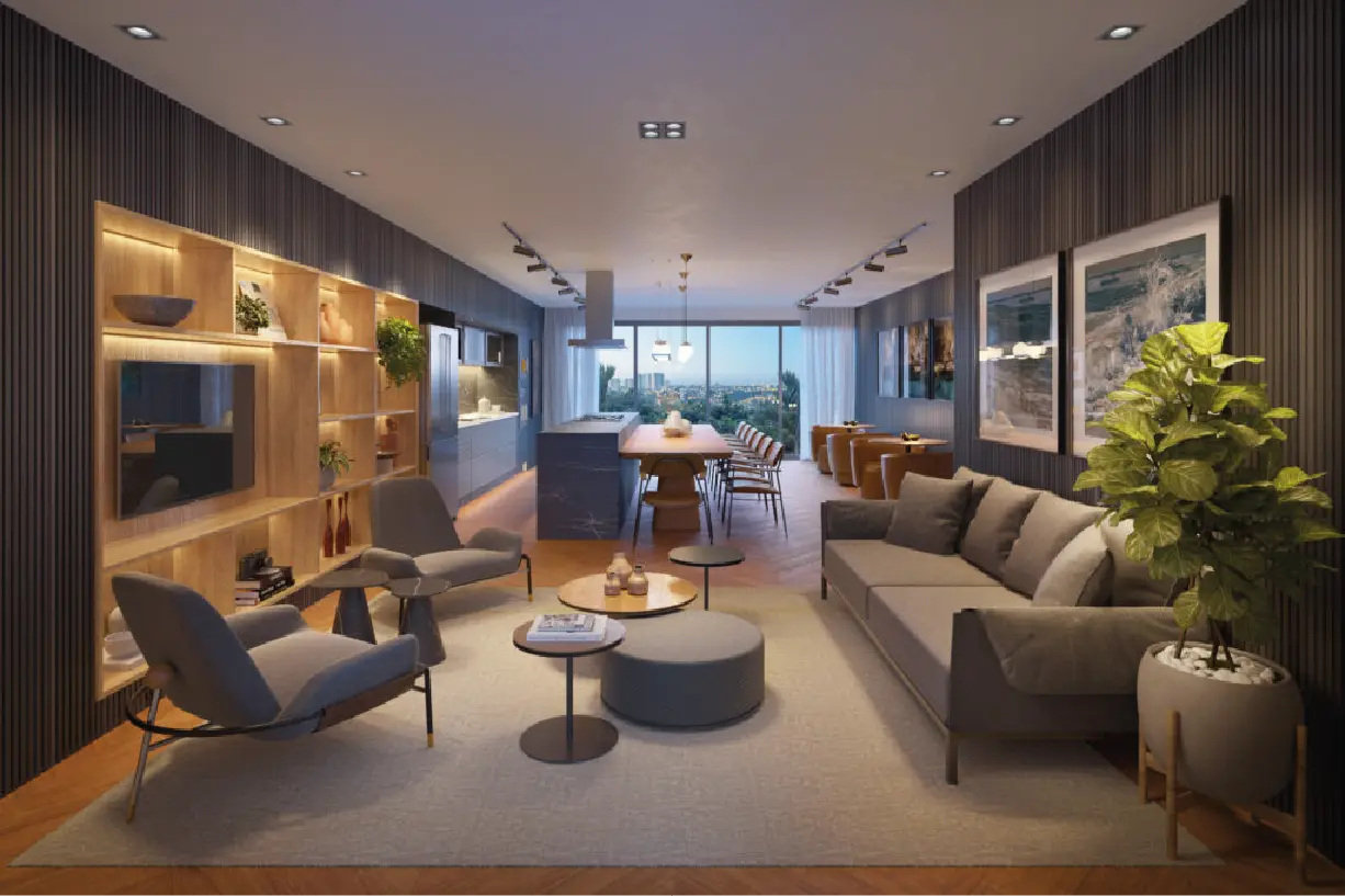 portfolio facilitas engenharia residencial mont blanc hill sala